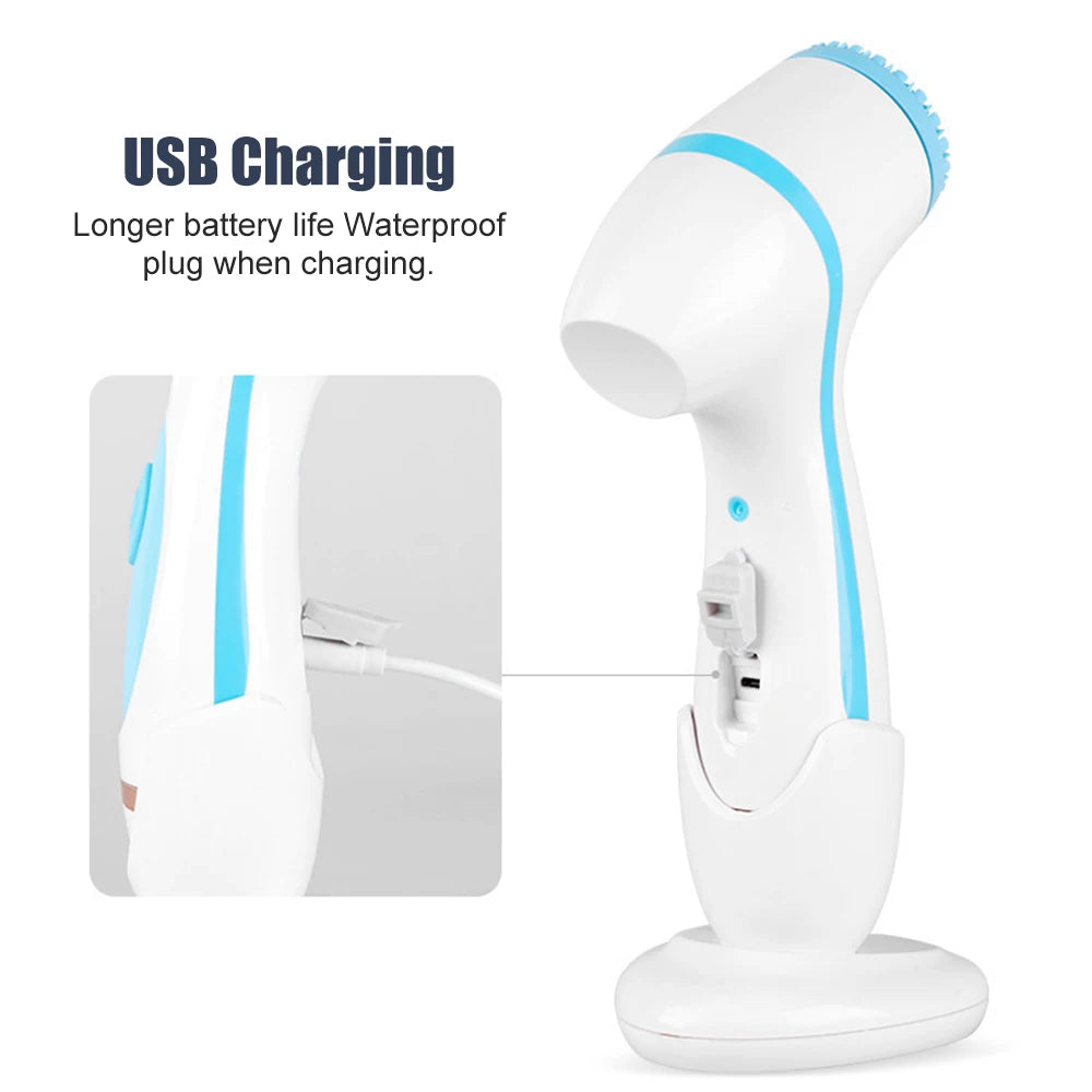 3-in-1 Electric Sonic Facial Cleansing Brush