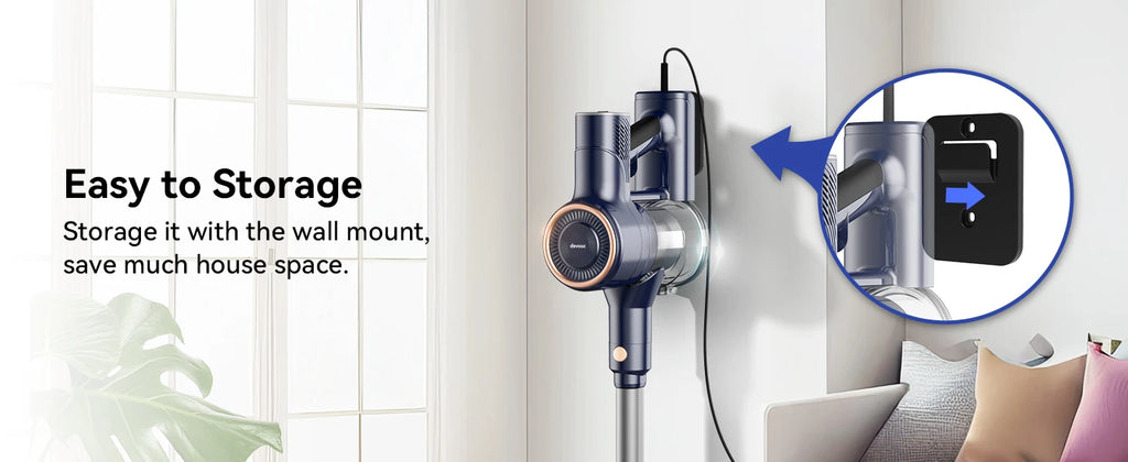 INSE I8 Corded Stick Vacuum Cleaner — 25KPa 600W 6-in-1 Lightweight Handheld for Carpet & Pet Hair, Free-Stand Design