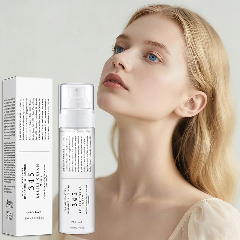 Korean 345 Skin-Softening Face Cream – Gentle Repair Moisturizer for Sensitive Skin