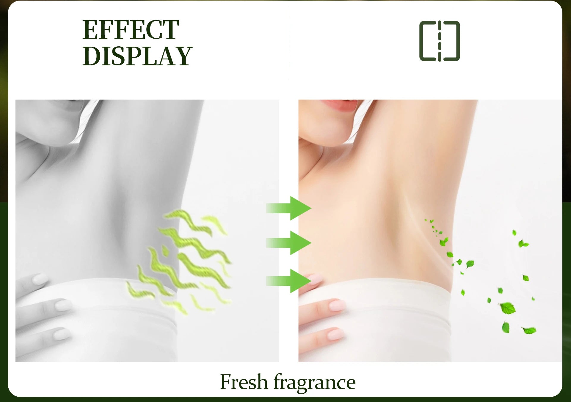 72H Deodorant Stick – Forest Scent Unisex Body Care 76g