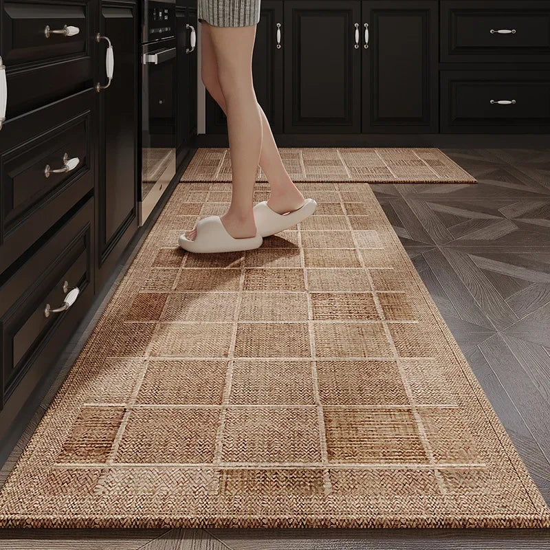 Japanese Kitchen Mat – Long Non-Slip Water & Oil Absorbent Quick-Dry Floor Rug