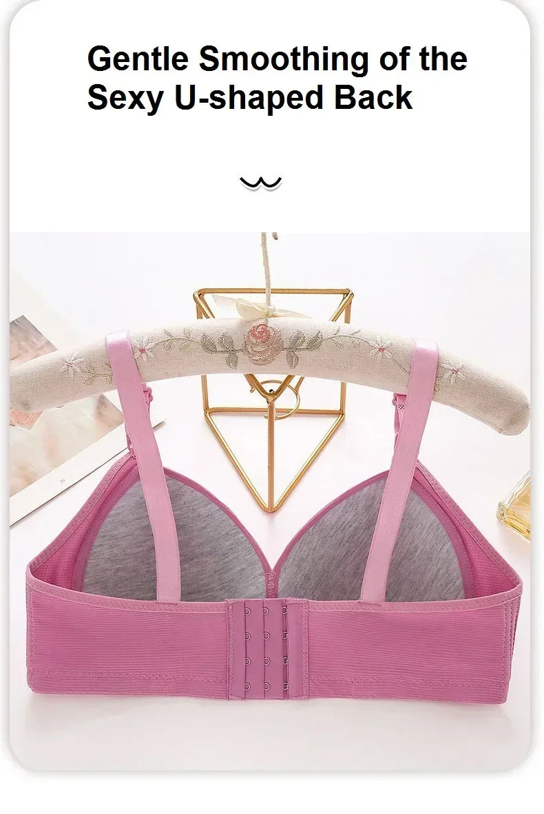 Full Cup No-Wire Lifting Bra — All-Day Comfort & Support for Large Sizes