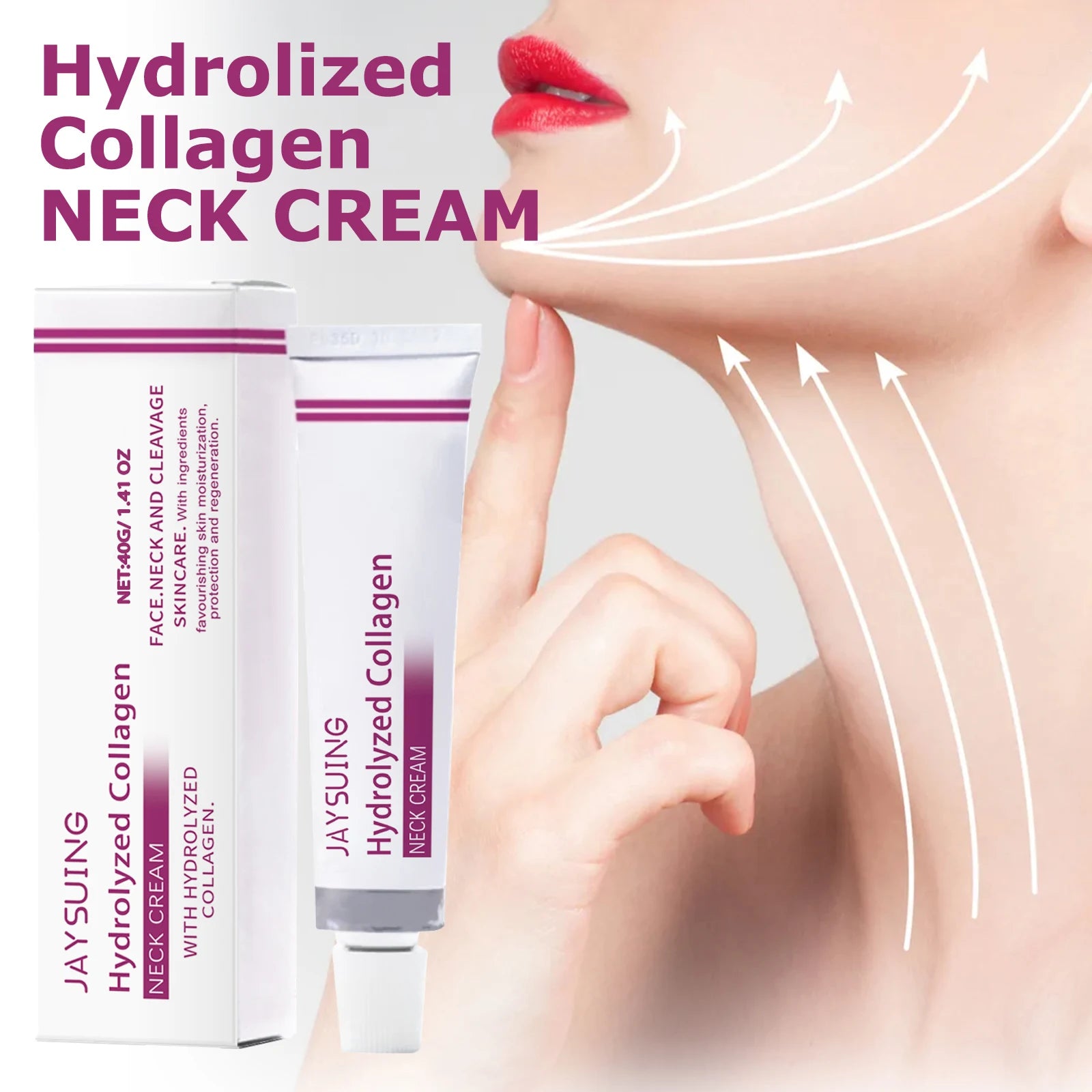 Collagen Neck Cream — Firming, Lifting & Double Chin Reducer