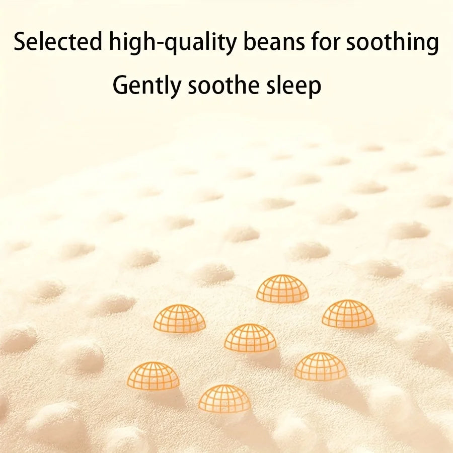 Baby Crib Mattress – Double-Sided Soft Polyester, 110x63cm, All-Season Newborn & Toddler