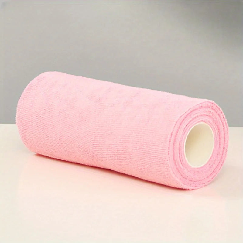 Clean Every Surface. Reuse Every Time. — Reusable Microfiber Cleaning Cloths | 20 Cloths Per Roll, Multi-Sided, Kitchen Towels, 3 Colors