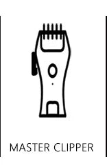 ROSYOUS Professional Brushless Hair Clipper – DLC Blade, LED Display, Base Charger, 240-Min Runtime