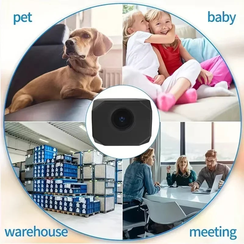 1080P Mini WiFi Camera – AP Hotspot, Remote Monitor, Motion Detection | Portable Home Security