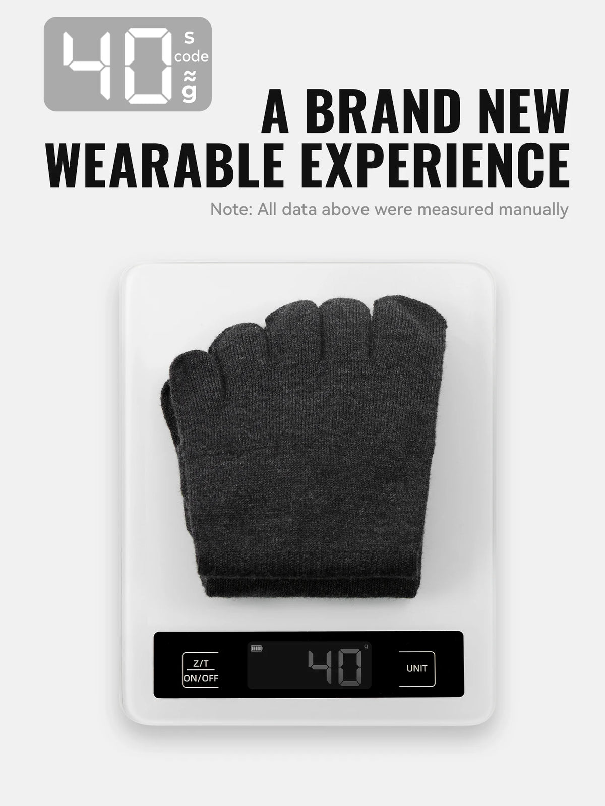 Merino Wool Five-Toe Socks for Running & Hiking