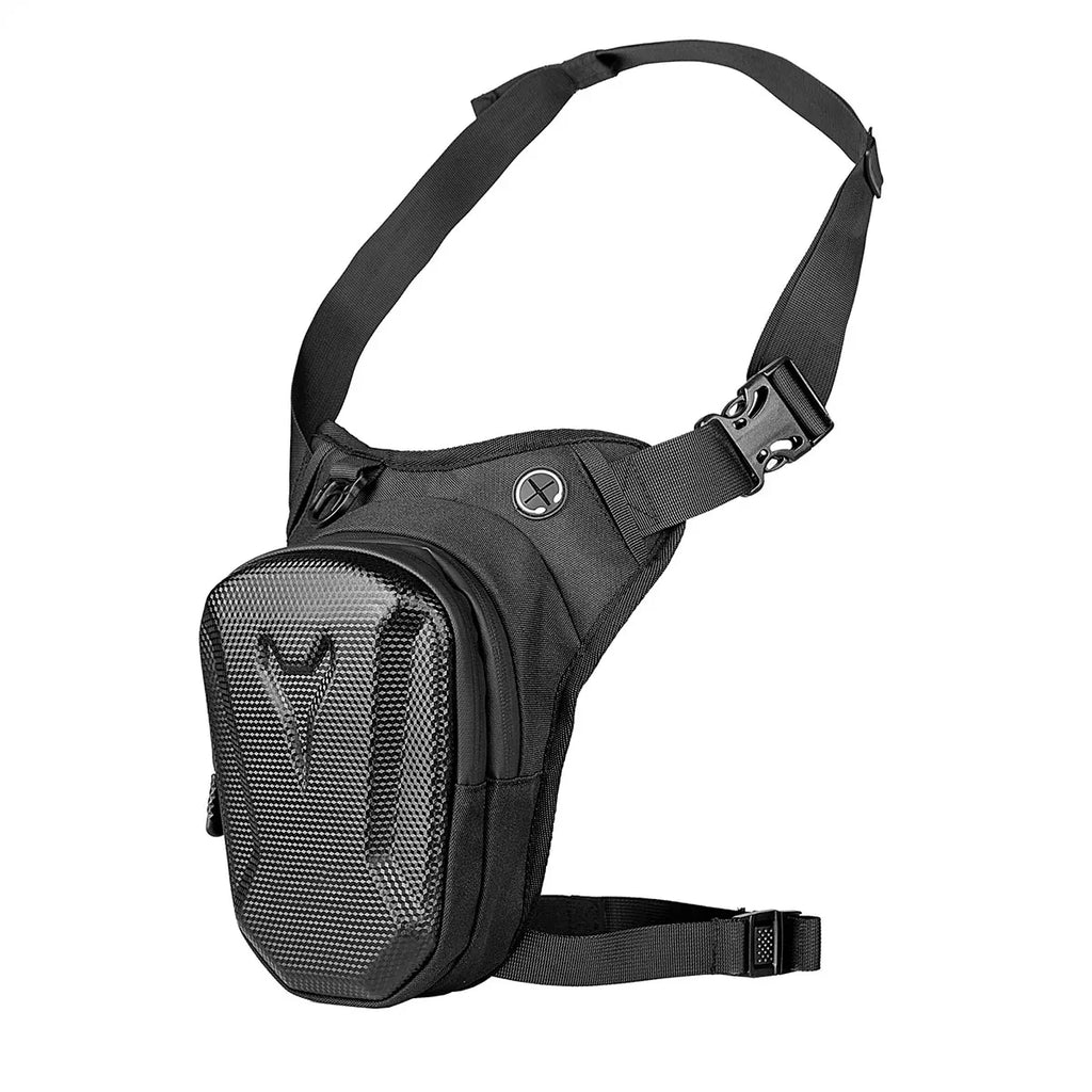 Motorcycle Leg Side Bag – EVA Hard Shell Outdoor Waist Bag & Mobile Phone Hip Bum Pack