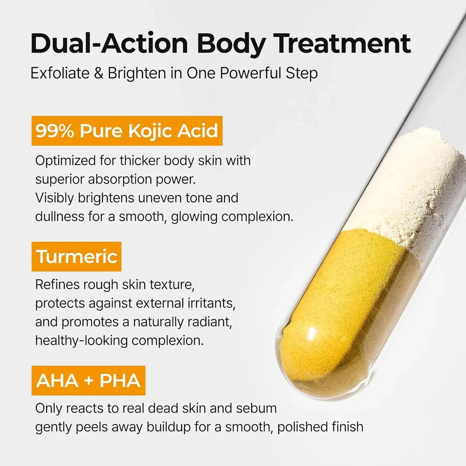 Kojic Acid Turmeric Exfoliating Body Spray – Brightening Peeling Solution 100ml