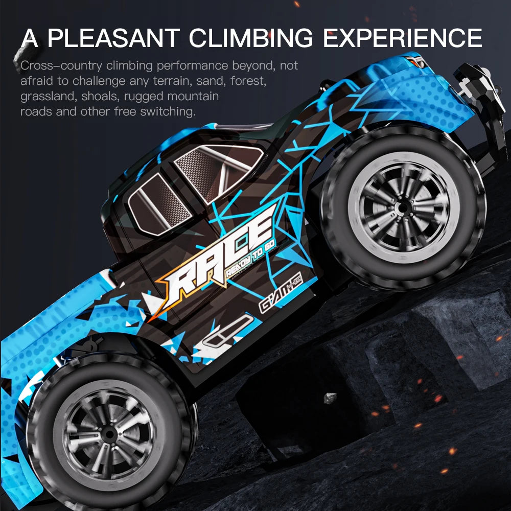 ZWN DK087 1:16 / 1:20 Scale 2WD RC Off-Road Climbing Car with LED Light