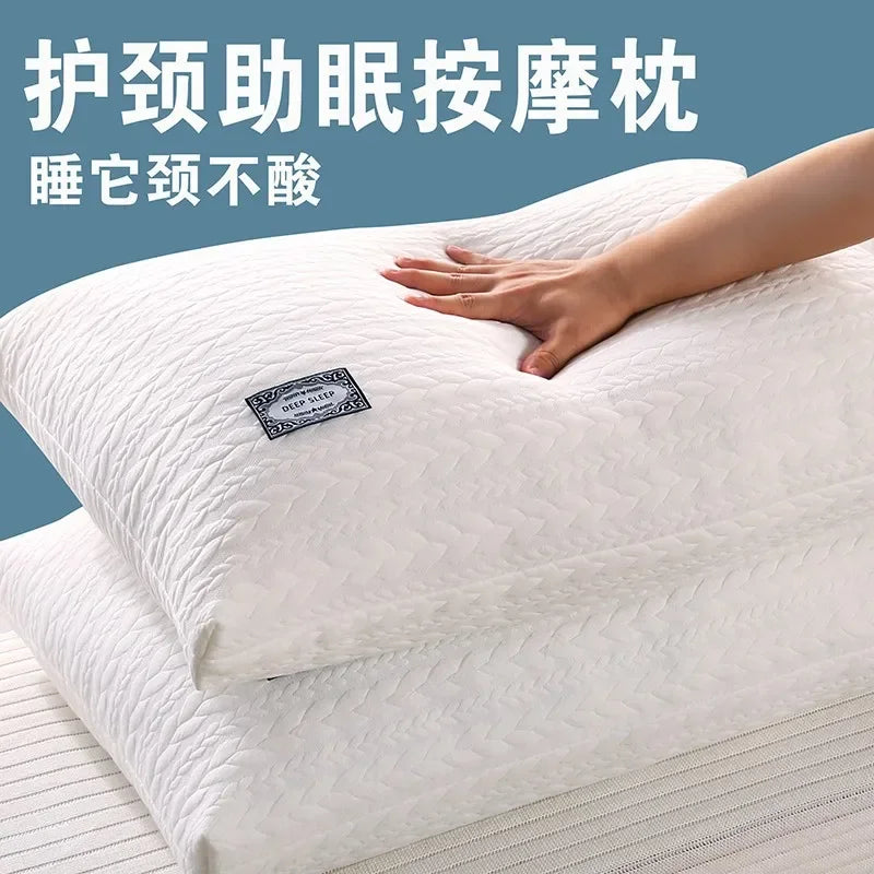 Soft Cervical Support Sleeping Pillow – Hotel Quality, 48x74cm, 600g or 800g Fill