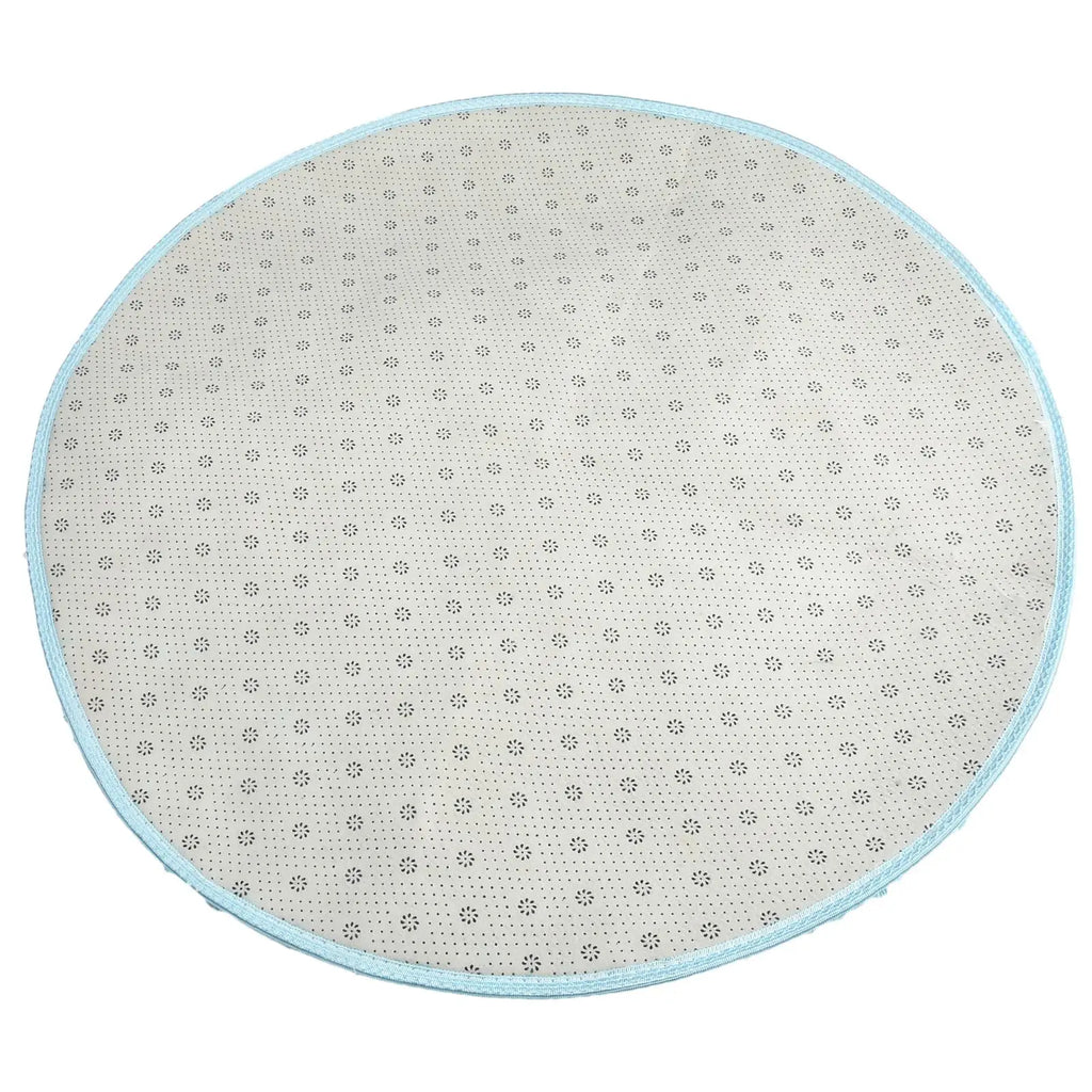 Super Soft Shaggy Area Rug – Anti-Slip 4cm Pile Round Rug for Living Room & Bedroom, 12 Colors & 3 Sizes