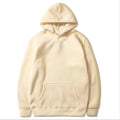 Men's Fleece Oversized Pullover Hoodie — Warm Casual Multi-Color Sweatshirt