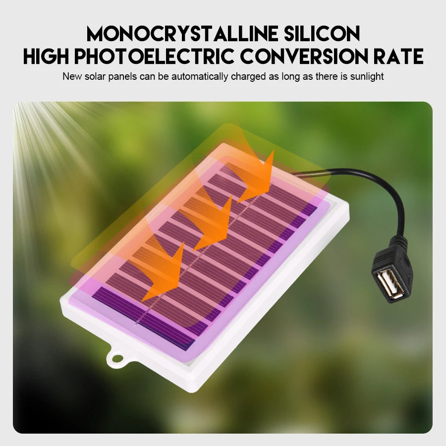 Portable Solar Charger — Foldable Solar Panel for Phones, Power Banks & Outdoor Devices