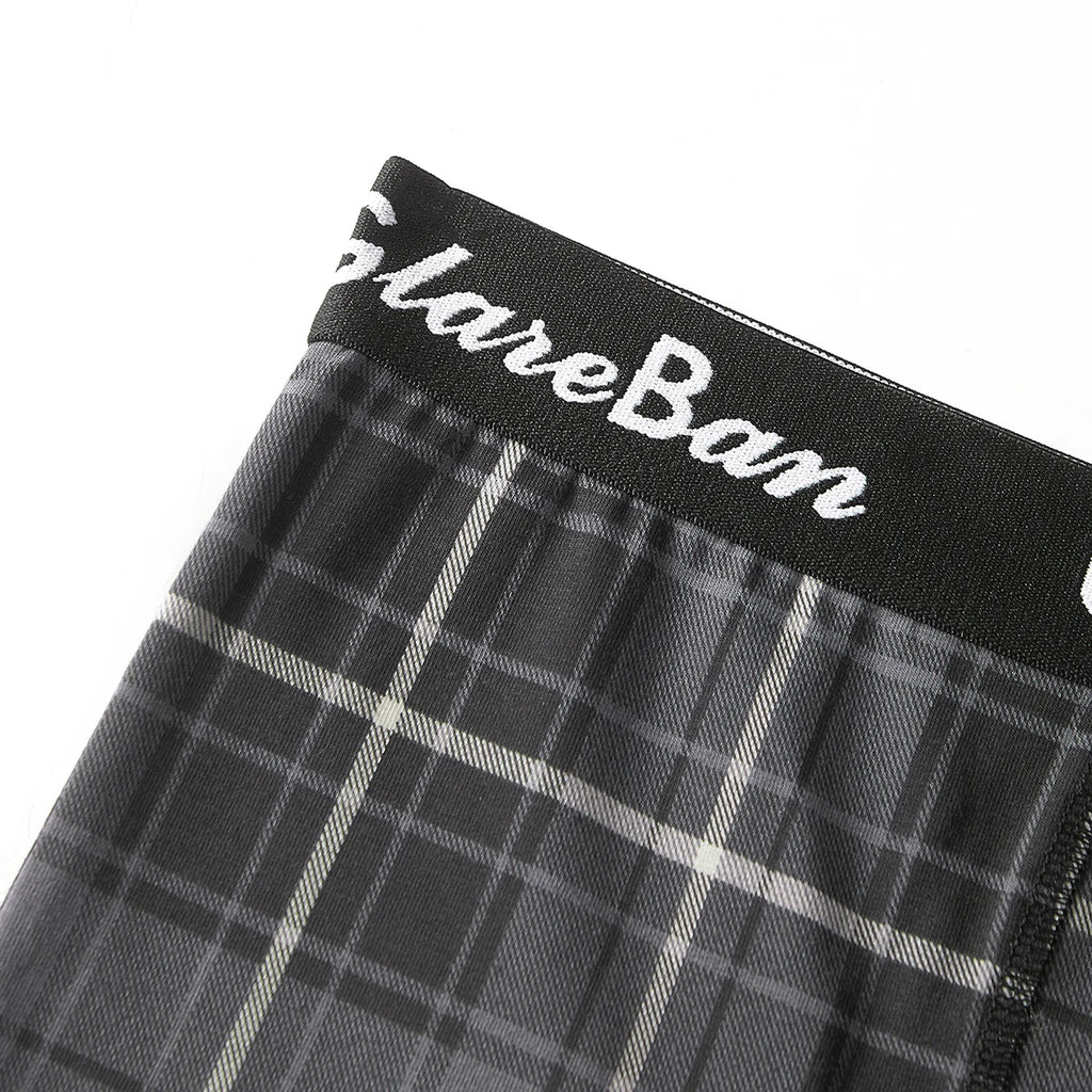 Men's Cotton Stretch Plaid Boxer Shorts, 6-Pack