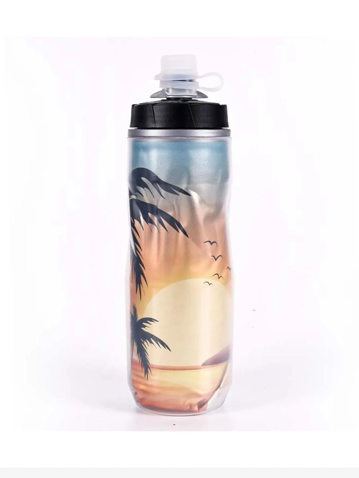 610ml Lightweight Cycling Water Bottle – Insulated MTB & Road Bike Squeeze Bottle, BPA-Free