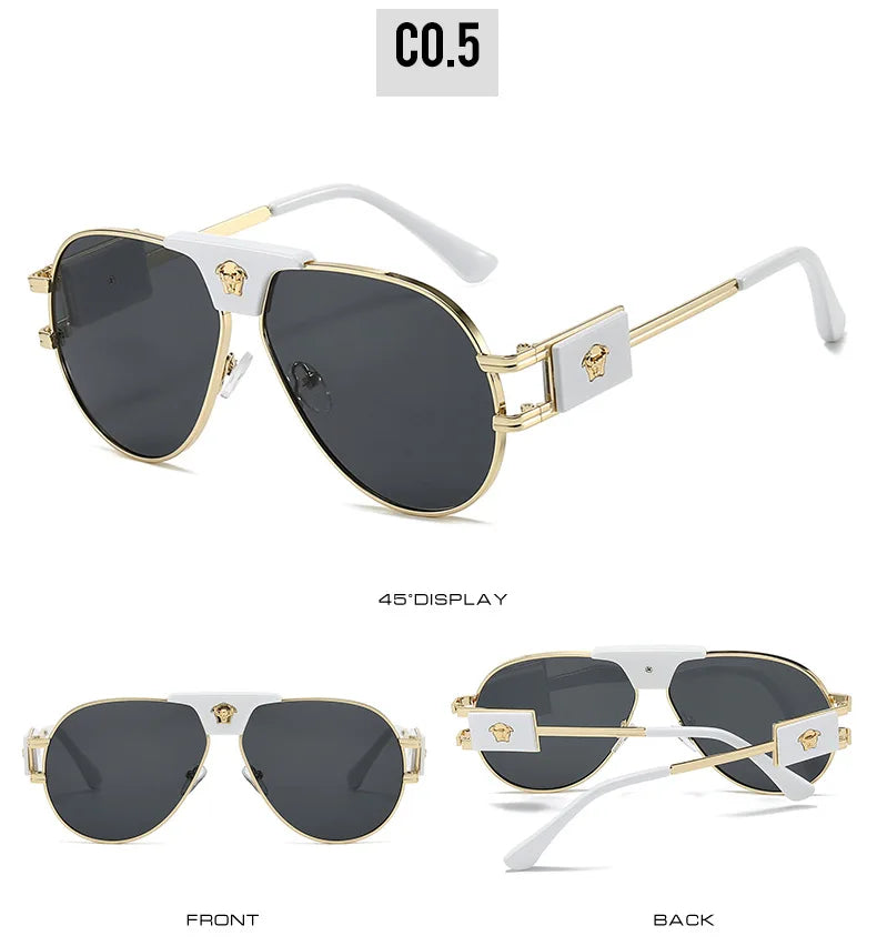 Women's Classic Aviation Pilot Sunglasses | Designer UV400 Sun Glasses