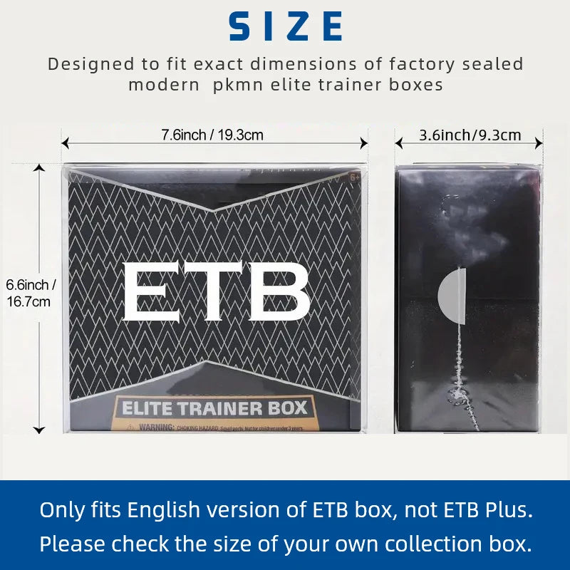 PET Plastic Protective Cover for Elite Training Boxes