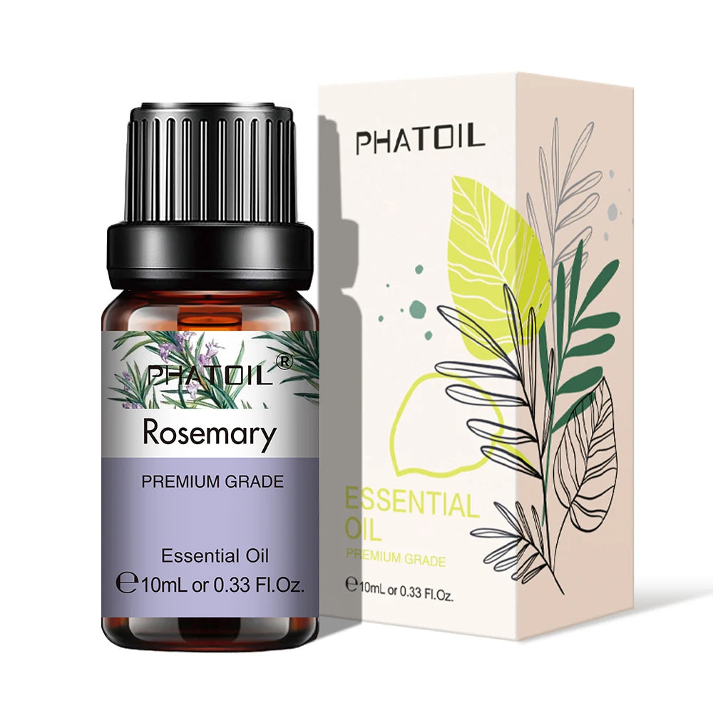Pure Plant Essential Oil 10ml – Aromatherapy Oil for Diffusers, Humidifiers & DIY, 37 Scents
