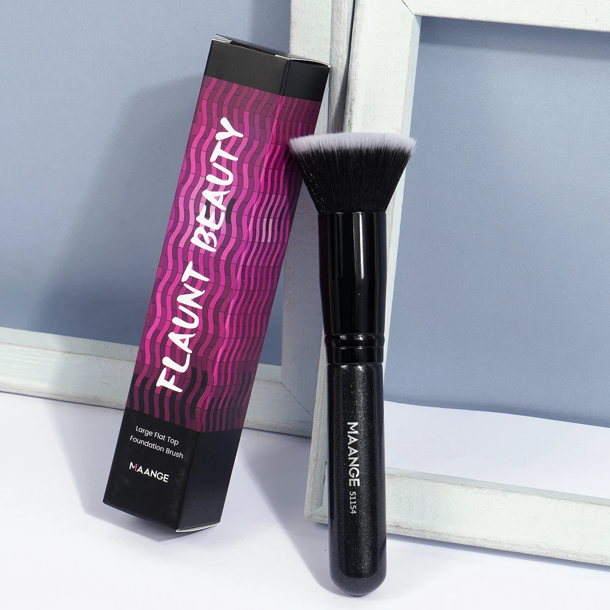 MAANGE Single Makeup Brush with Box — Foundation & Blush