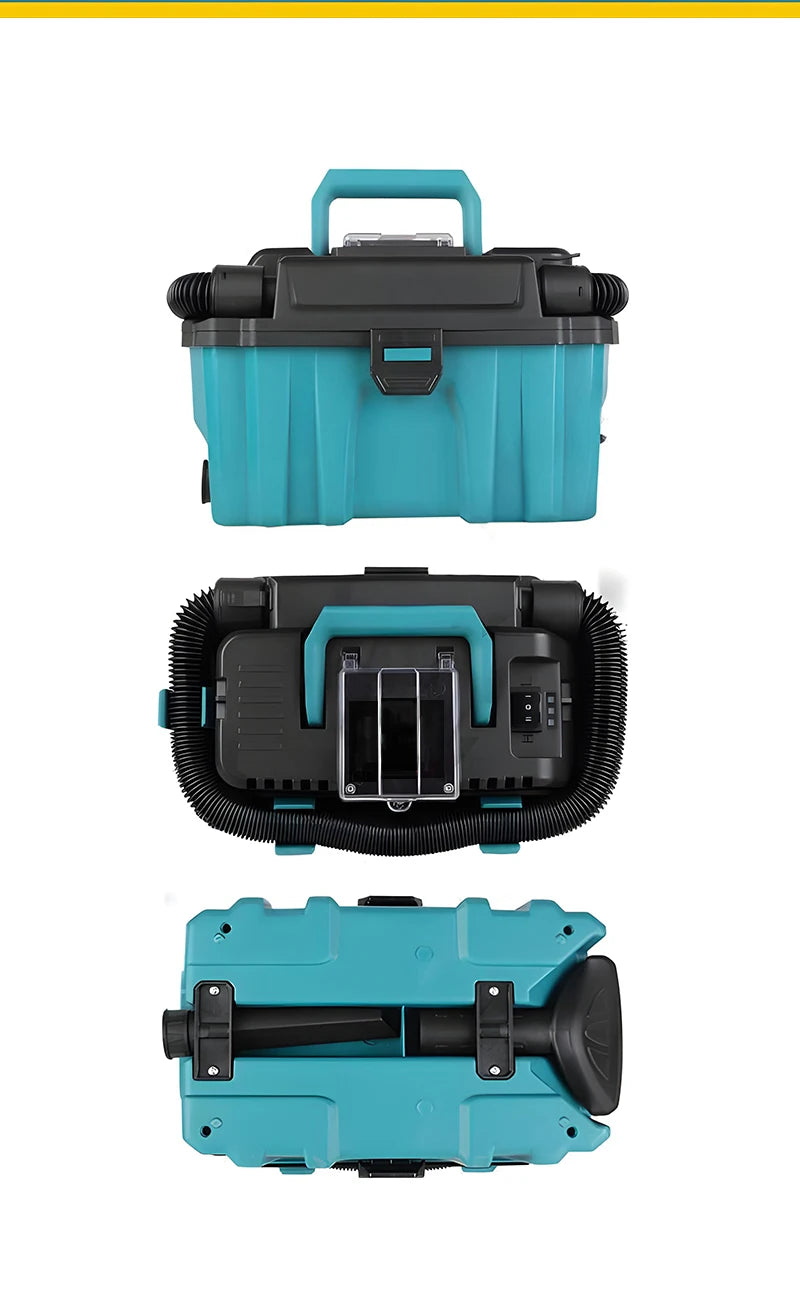 Industrial Drum Vacuum Cleaner – Brushless Dust Collector for Makita (No Battery)