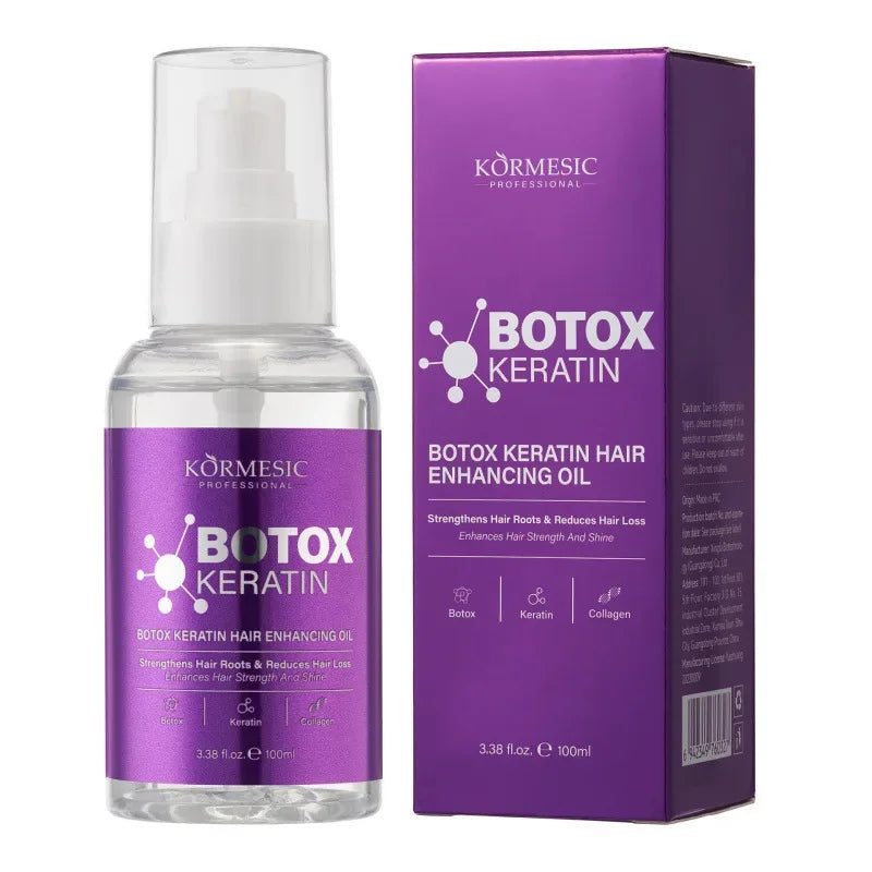 Magic Keratin Hair Enhancing Oil Fast Restore Hair Soft Smooth Shiny Deep Moisturizer Frizzy Dry Scalp Korean Hair Care Products