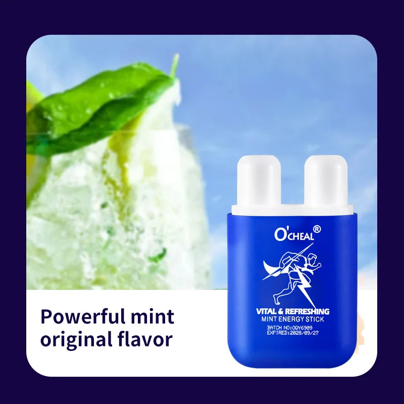 Dual Hole Aromatherapy Inhaler Stick 3.6g – Energizing Scent Vapor Bar