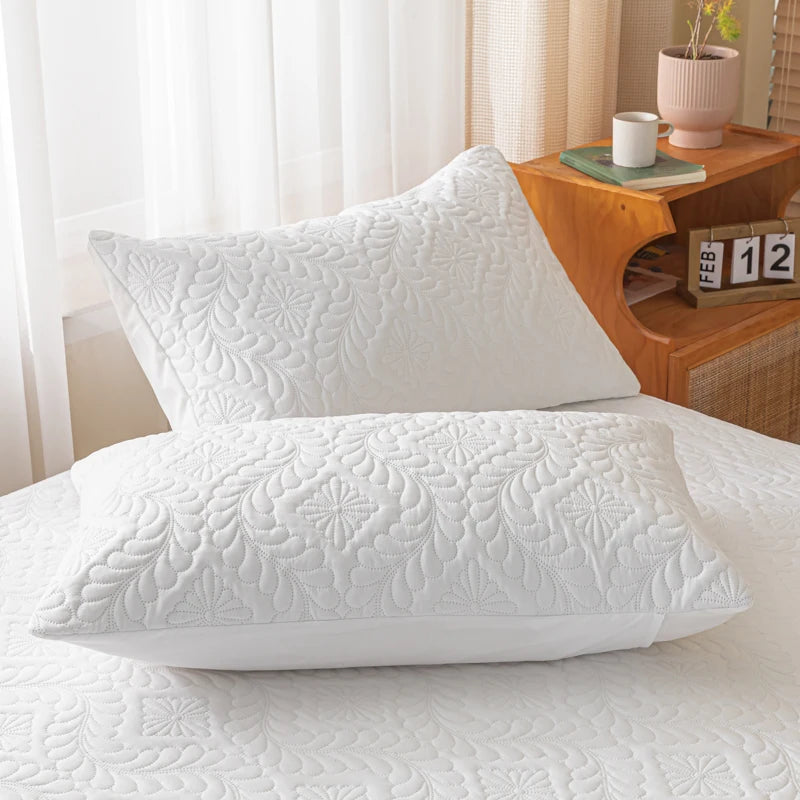 Stain-Resistant Pillowcase – Machine Washable, 1 or 2 Pack, Home Bedding & Pet-Friendly