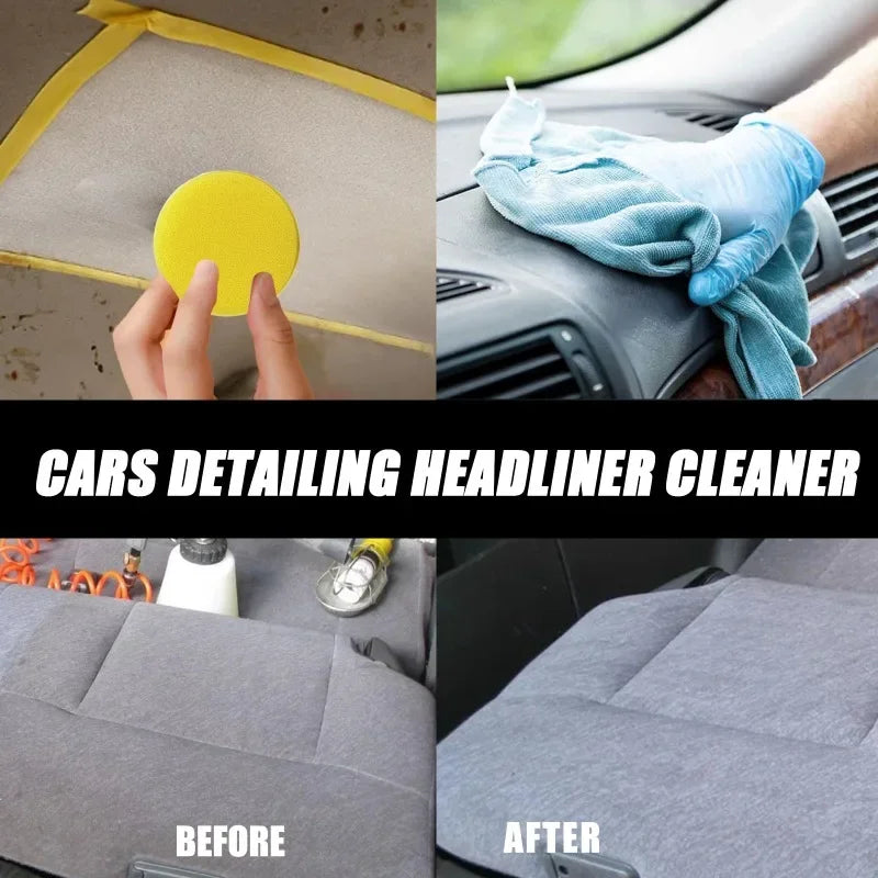 Multifunctional Car Interior Foam Cleaner Spray – Waterless Upholstery & Seat Degreaser, 100ml or 300ml