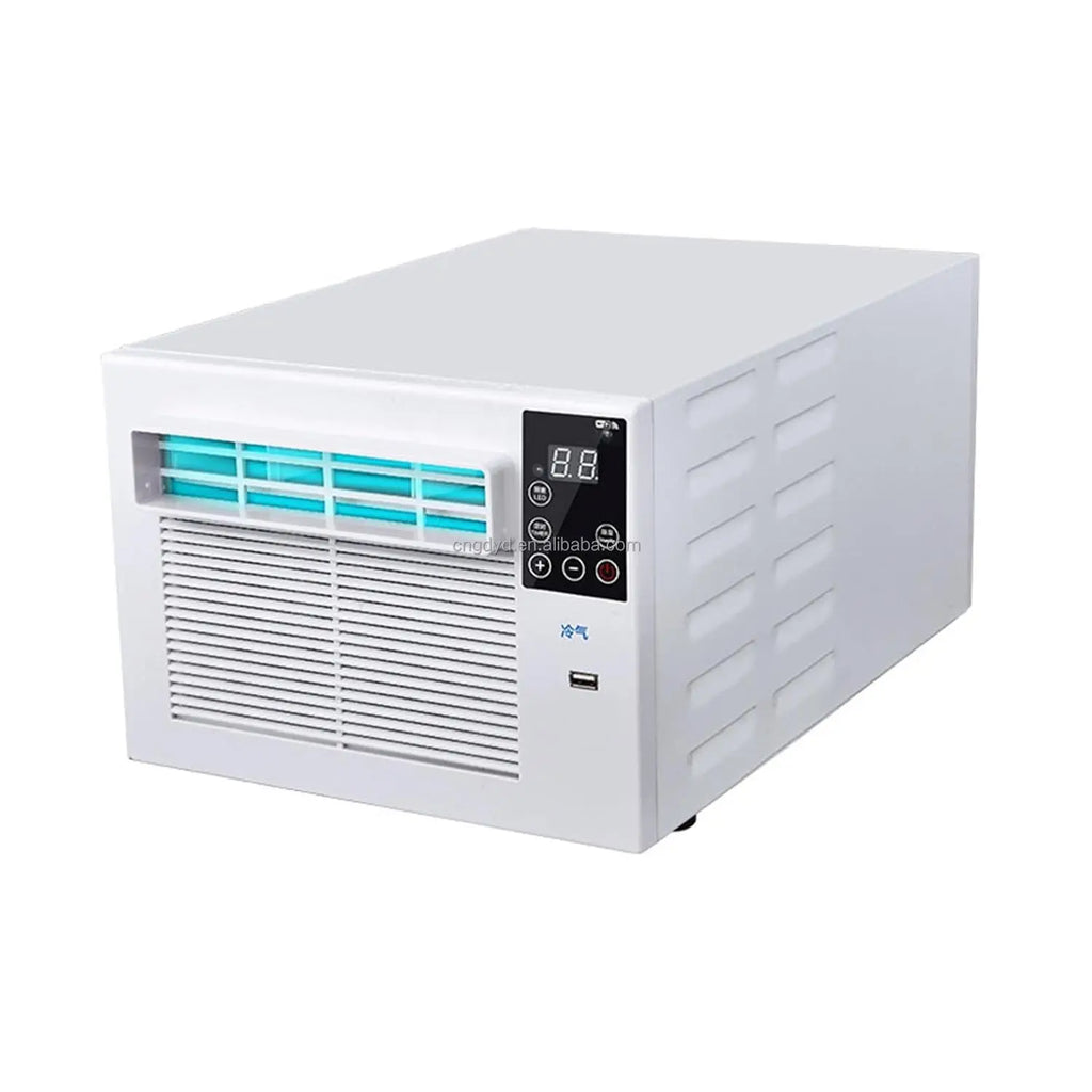 280W Portable Air Conditioner — 1881 BTU Compressor Cooling with Timer for Outdoor, Home, Dorm & RV