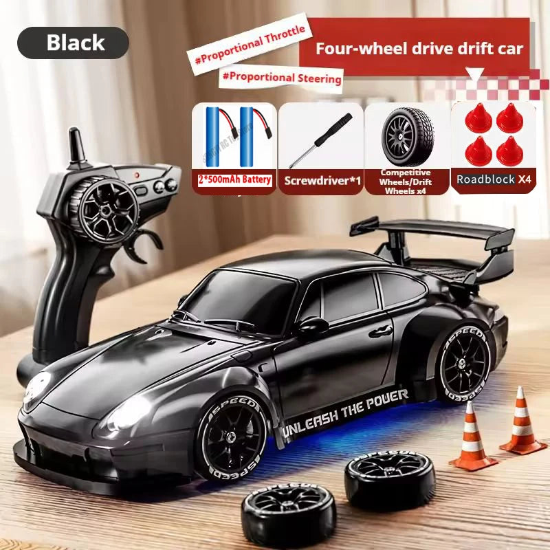 1:24 Scale 4WD RC Drift Car – High Speed Electric Racing Car for Kids & Adults