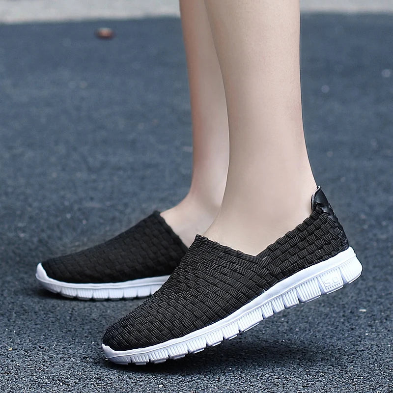 Unisex Handwoven Breathable Loafer Flats