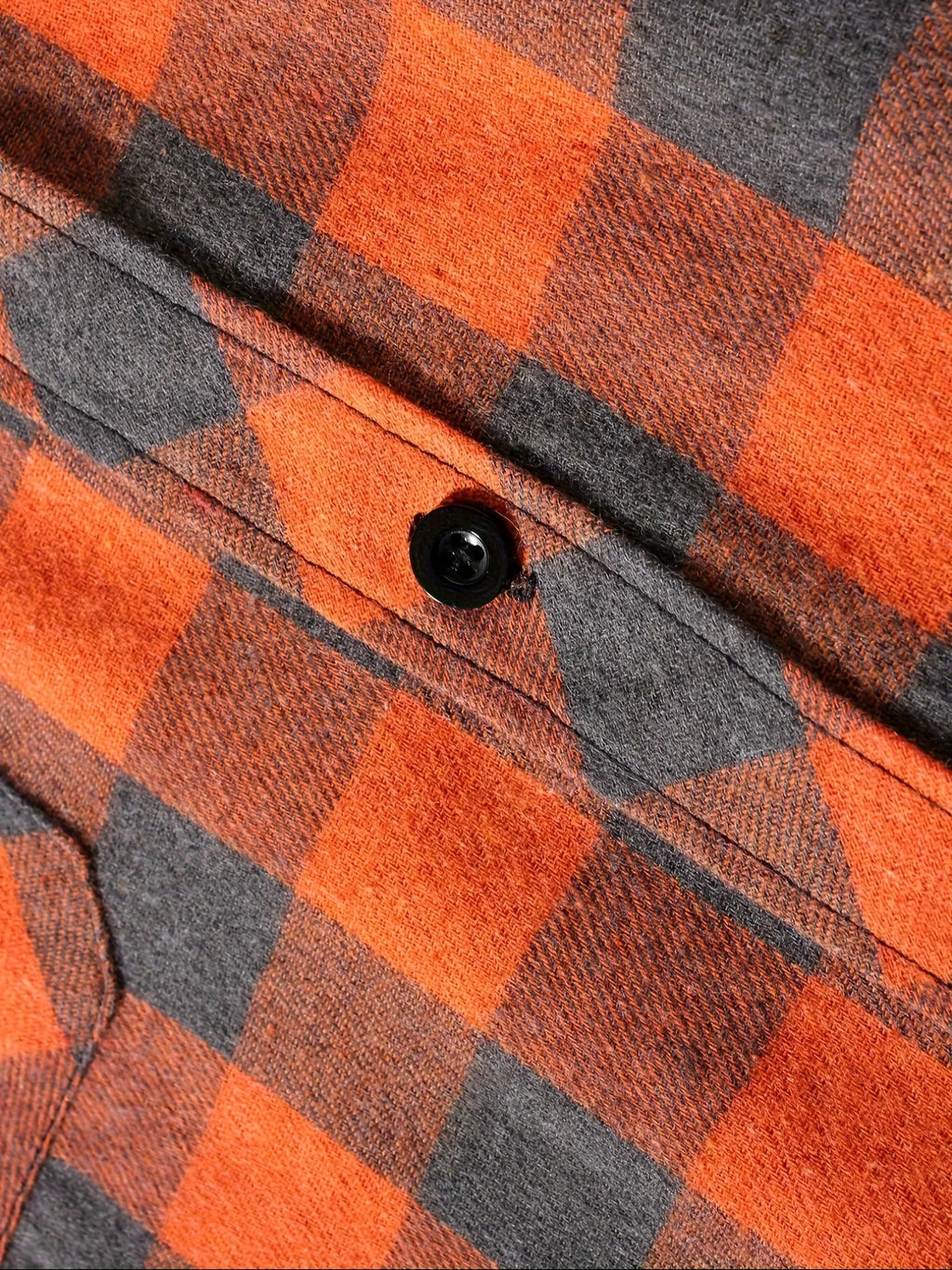 Men's Plaid Hooded Long Sleeve Shirt — Casual Flannel-Style Shirt Jacket