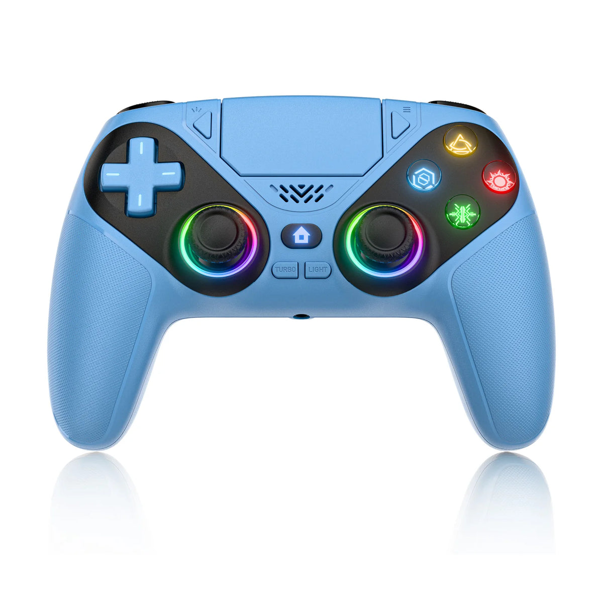 Wireless PS5 Controller – Turbo, Hall Trigger, Touchpad, Vibration & Bluetooth Gamepad