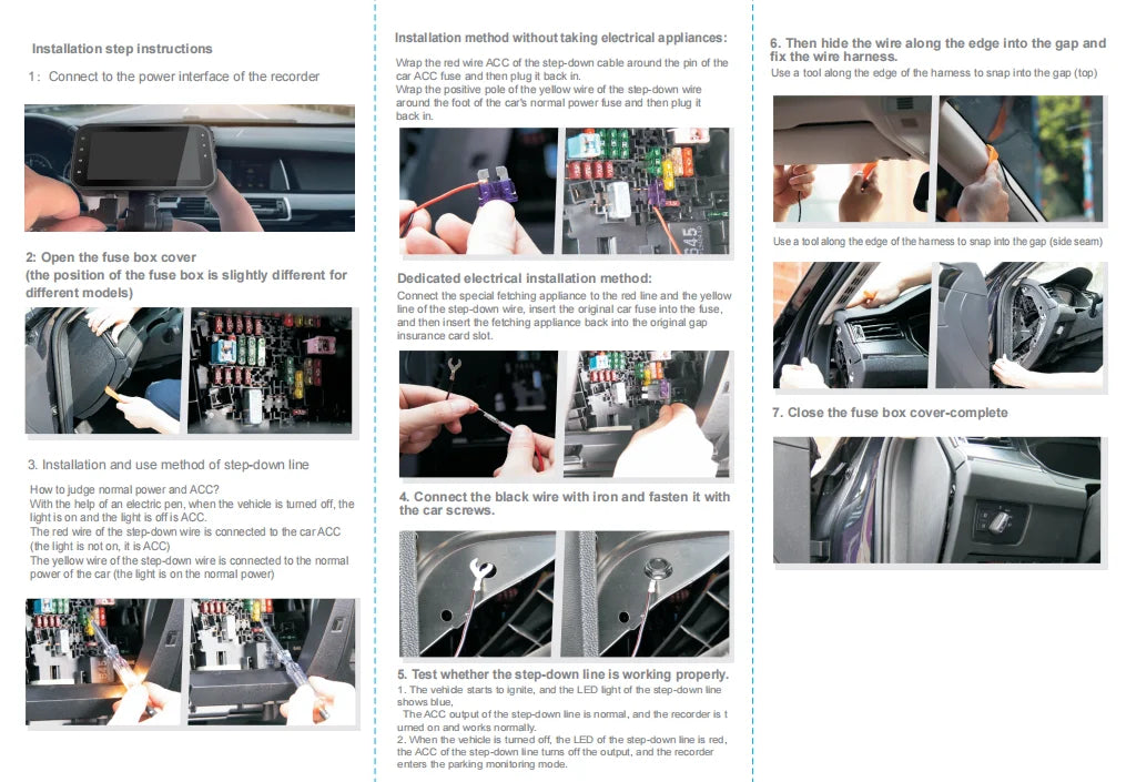 4-Channel WiFi Dashcam – FHD 1080P, Night Vision, Loop Recording, Parking Monitor | Front + Rear + Side