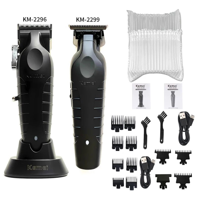 Professional Hair Clipper & Trimmer Kit — Electric Shaver for Men, Multiple Models