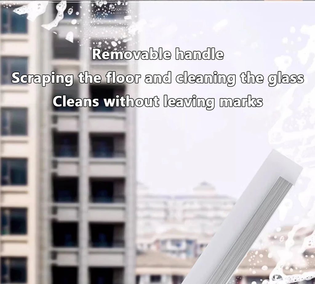 Silicone Broom Wiper Squeegee – Multifunctional Floor, Glass & Mirror Cleaning Scraper
