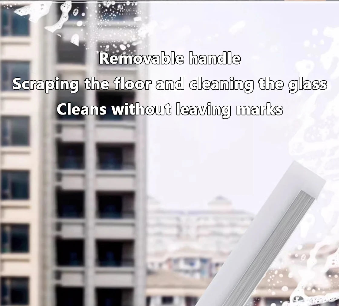 Silicone Broom Wiper Squeegee – Multifunctional Floor, Glass & Mirror Cleaning Scraper