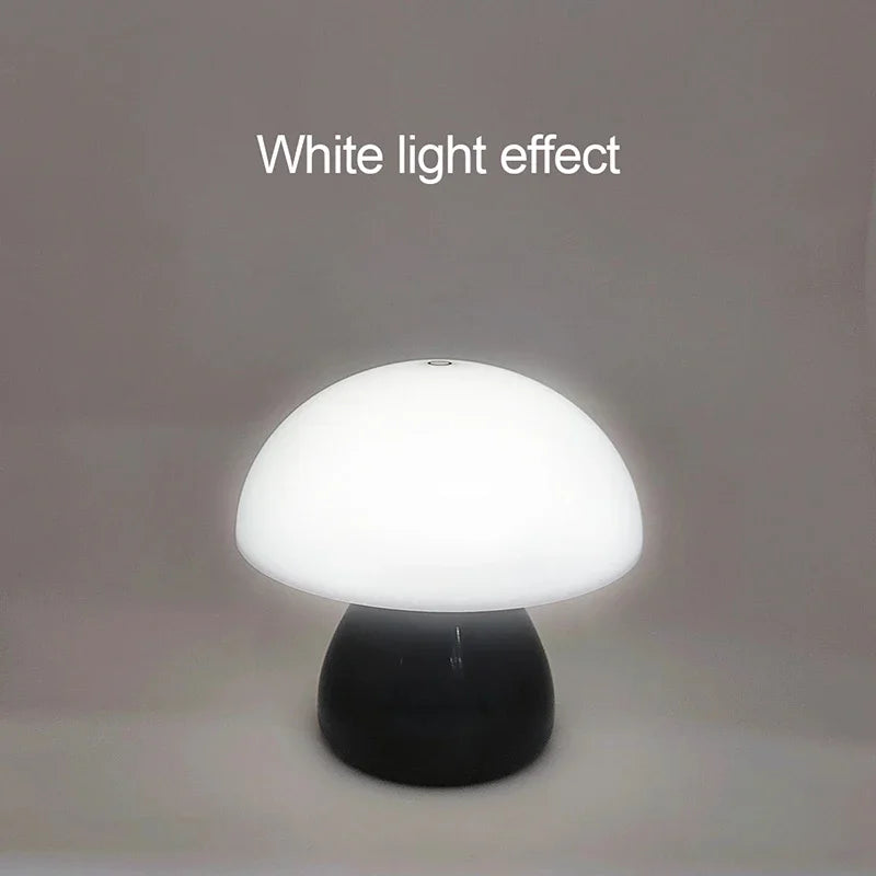 Rechargeable Mushroom Lamp – USB-C Touch Control