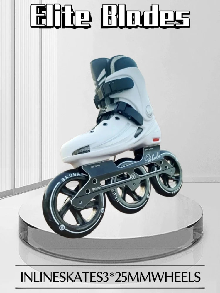 Pro 3-Wheel Inline Speed Skates – Racing Skates for Kids, Indoor & Outdoor Sports