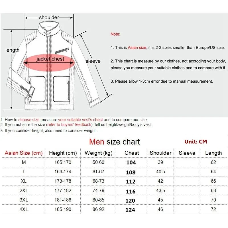 Men's Thick Windproof Sleeveless Vest Jacket — Warm Casual Waistcoat Gilet