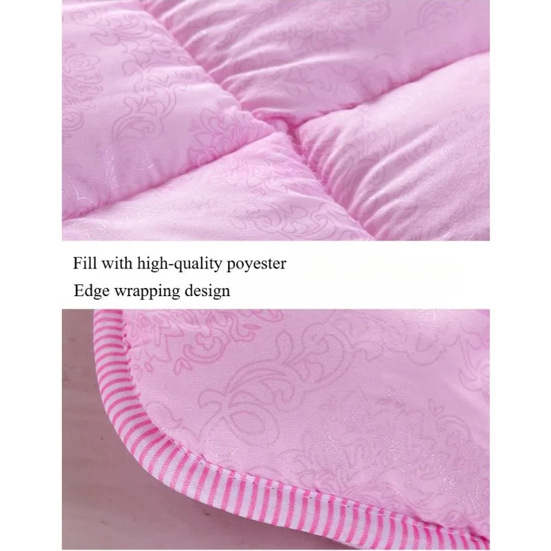 Spa & Massage Table Mattress Topper with Face Hole – Non-Slip Salon Bed Pad