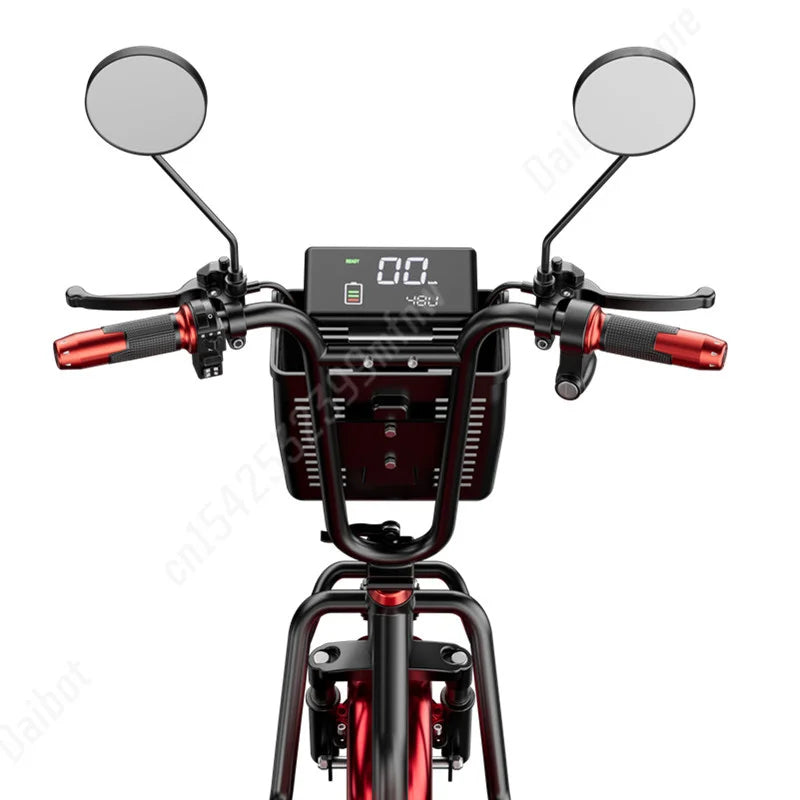 Foldable 3-Wheel Electric Mobility Scooter – 500W Dual Motor, 40 km Range
