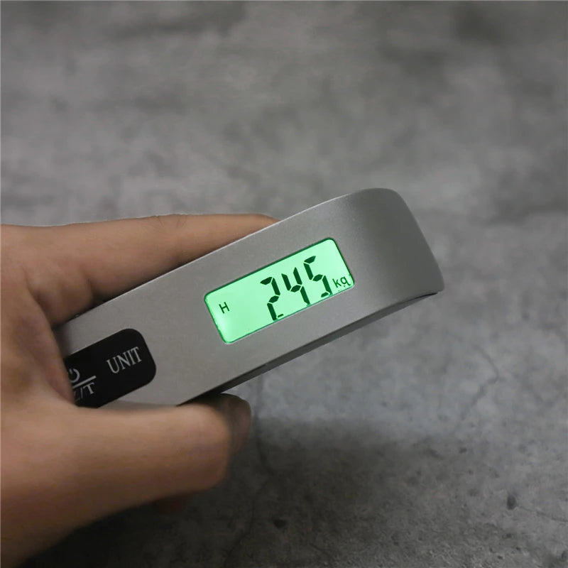 Portable Digital Luggage Scale – 110 lbs LCD Baggage Checker