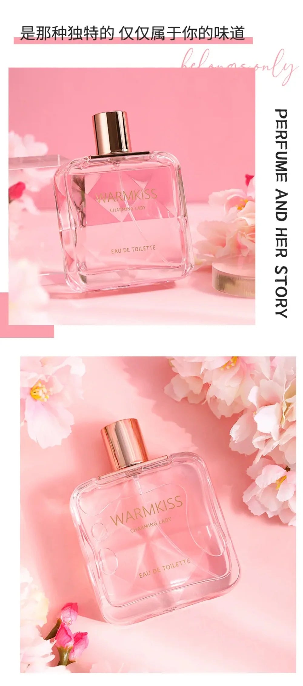 Charming Lady Women’s Floral EDP 100ml – Fresh Light Long-Lasting Feminine Fragrance
