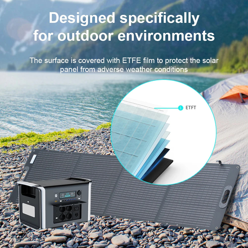 CTOLITY Portable Power Station — 1000W / 2000W LiFePO4 Solar Generator with AC Outlets