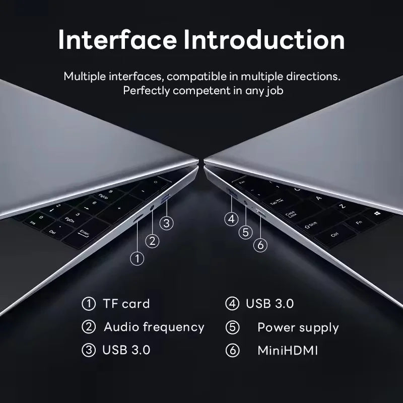 14.1" Intel Core i9-10980HK Laptop – 16GB DDR4, Up to 2TB SSD, Wi-Fi 6, Windows 11 Pro