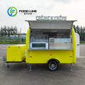Customized Smart Mobile Food Truck — Hot Dog, Burger, Coffee & Ice Cream Trailer