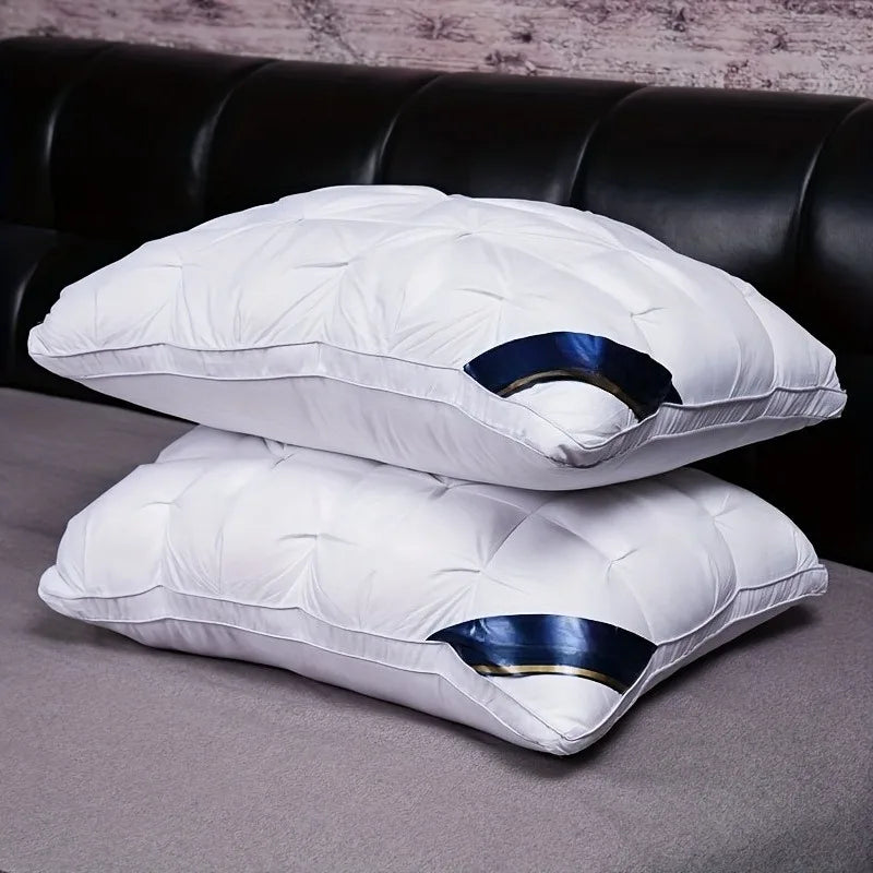 Hotel-Quality Cervical Pillow Insert – High & Low Profile, Washable, Standard Size 48x74cm